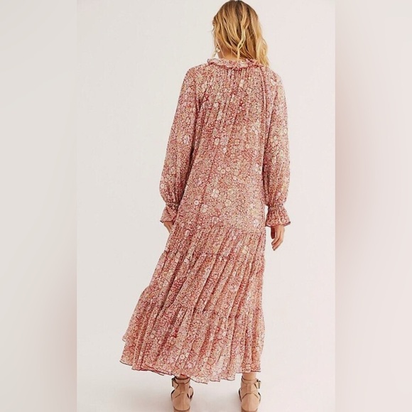 Free People Feeling Groovy Floral Maxi Dress. Size Small. - Picture 2 of 11